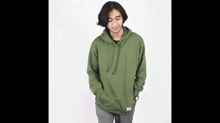 COSMIC PULLOVE HOODIE BALMAIN - ARMY