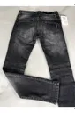 Мужские чёрные джинсы Balmain Paris Slim Fit