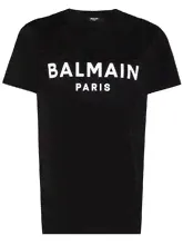Balmain футболка Paris с логотипом