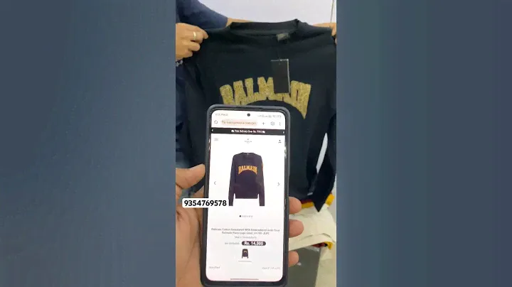 🔥Balmain paris sweatshirts store article💯limited piece whatsapp us-9354769578 #balmain #sweatshirt