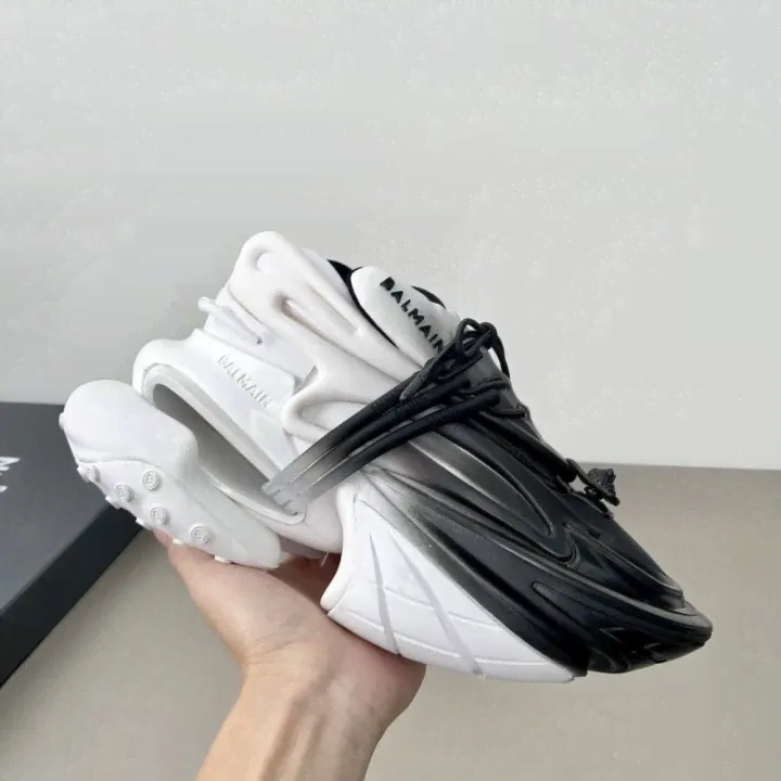 Кроссовки Balmain Unicorn Black/White-0