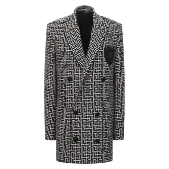 Хлопковый жакет Balmain-0