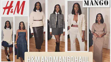H&M AND MANGO HAUL SEPTEMBER 2024