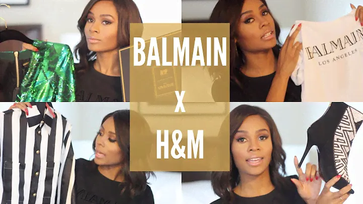 MY BALMAIN x H&M HAUL (+ CRAZY SHOPPING EXPERIENCE!) 👠
