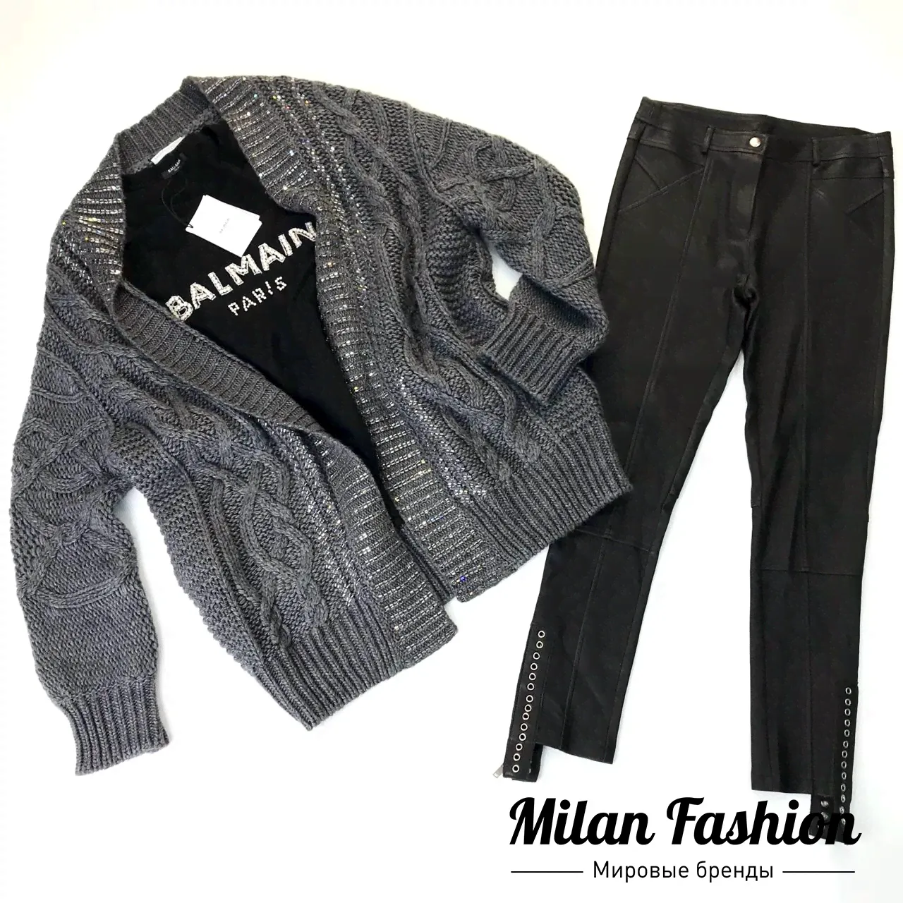 Брюки женские Balmain v0820-0