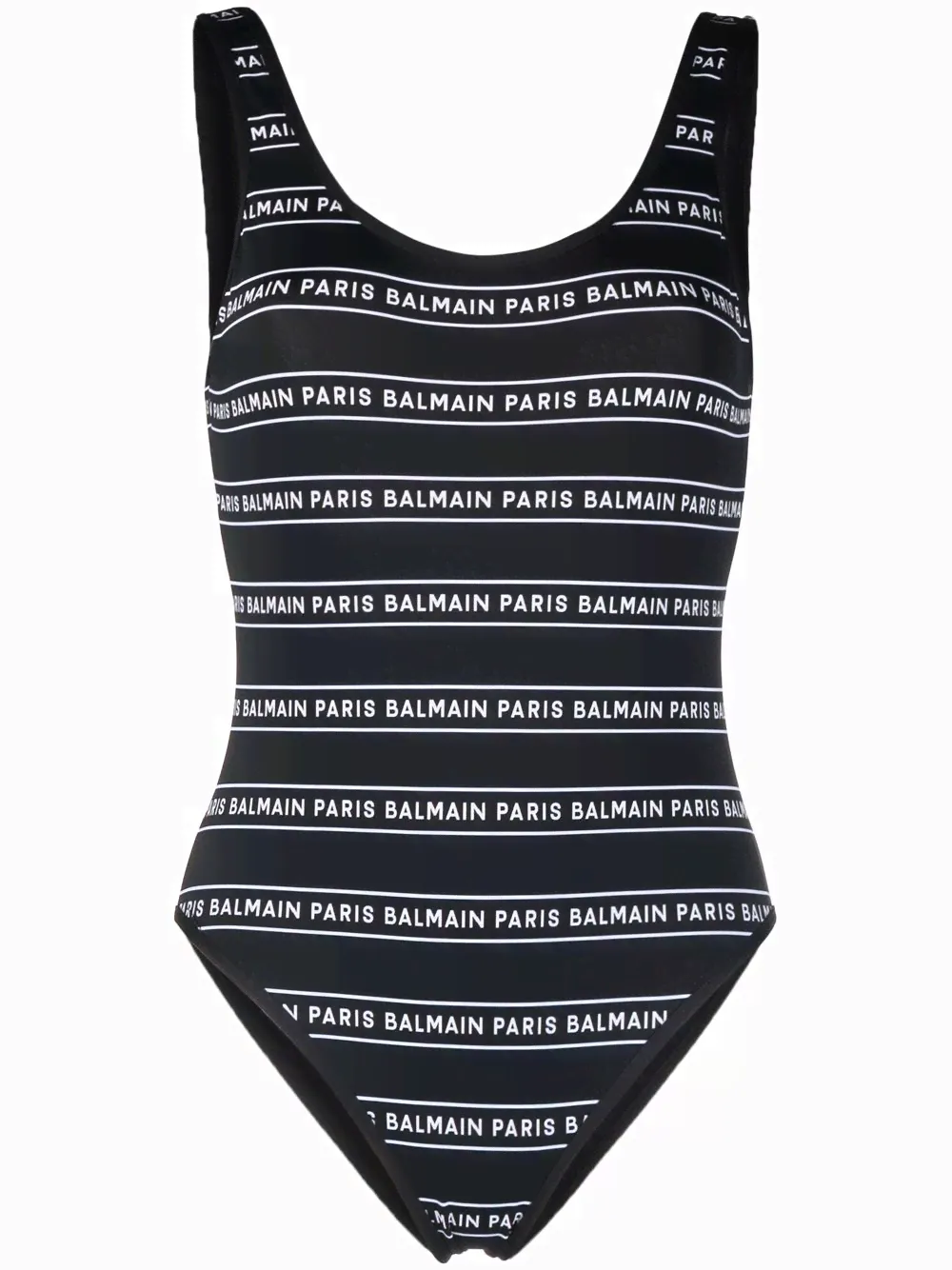 Balmain купальник с логотипомBKBGA0710-0