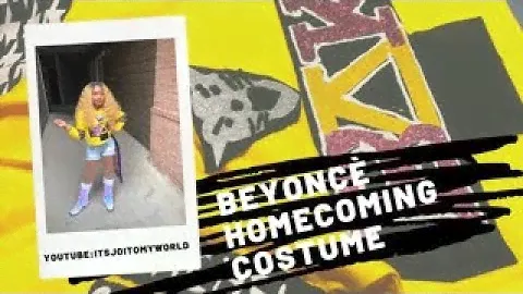 DIY: Beyonce Homecoming Costume
