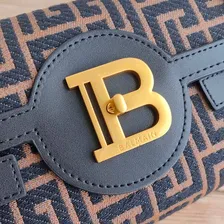 Женский клатч Balmain B-Buzz 25x12 см - Brown