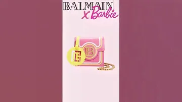 Balmain x Barbie Collection #barbie #balmain #fashion #luxury