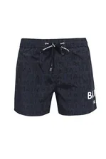 Мужские чёрные шорты Balmain Paris