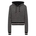 Худи из шерсти и льна Balmain