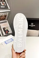 Мужские замшевые кроссовки Balmain B-Court