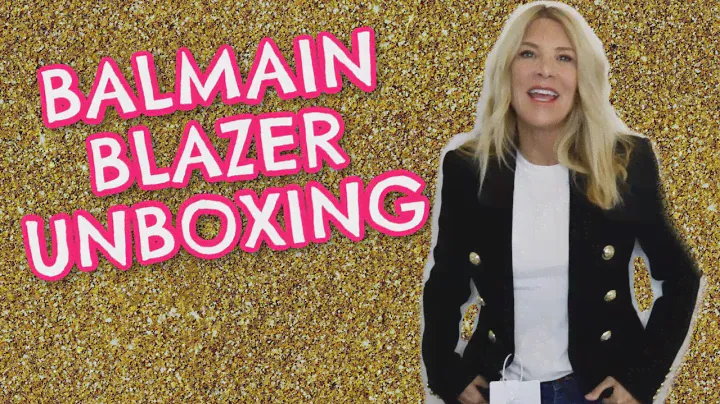BALMAIN  BLAZER  Unboxing and Sizing
