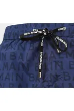 Мужские оранжевые шорты Balmain Paris