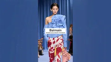 Balmain SPRING 2024 READY-TO-WEAR / Fashion Trend #balmain