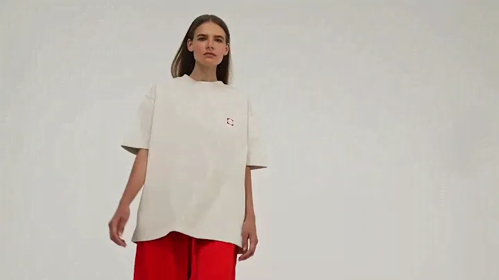Футболка oversize unisex с зеркальным принтом "Тебе достатньо"
